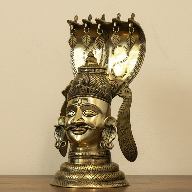 Brass Shiva Mukhlingam