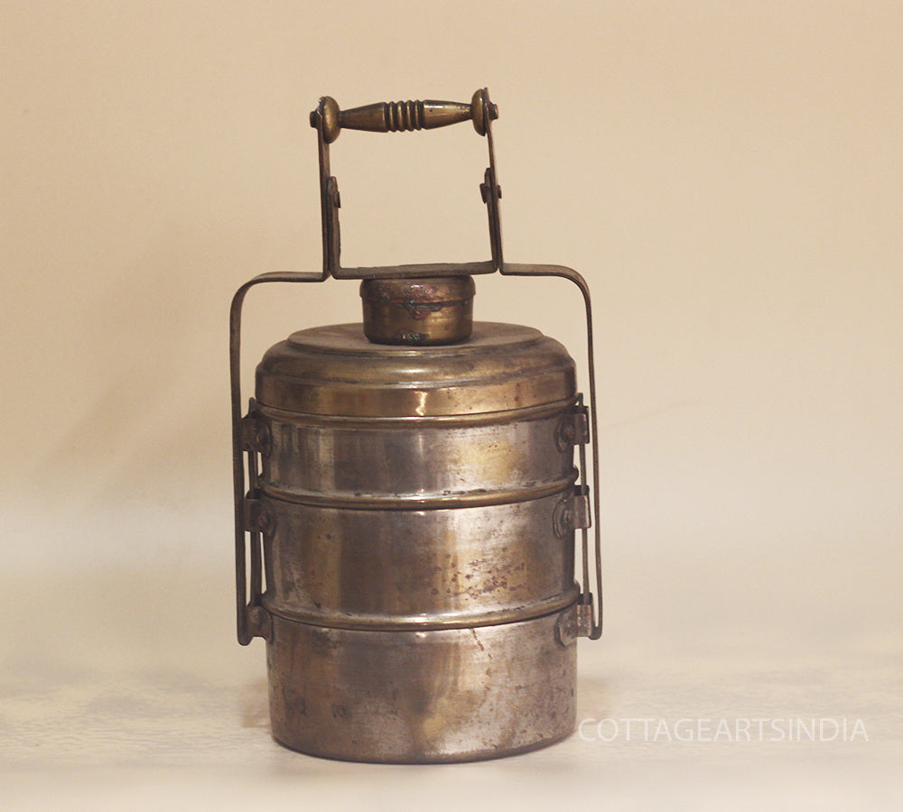 Brass Vintage Tiffin