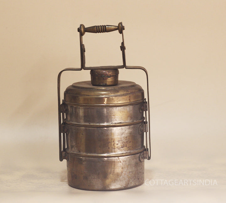 Brass Vintage Tiffin