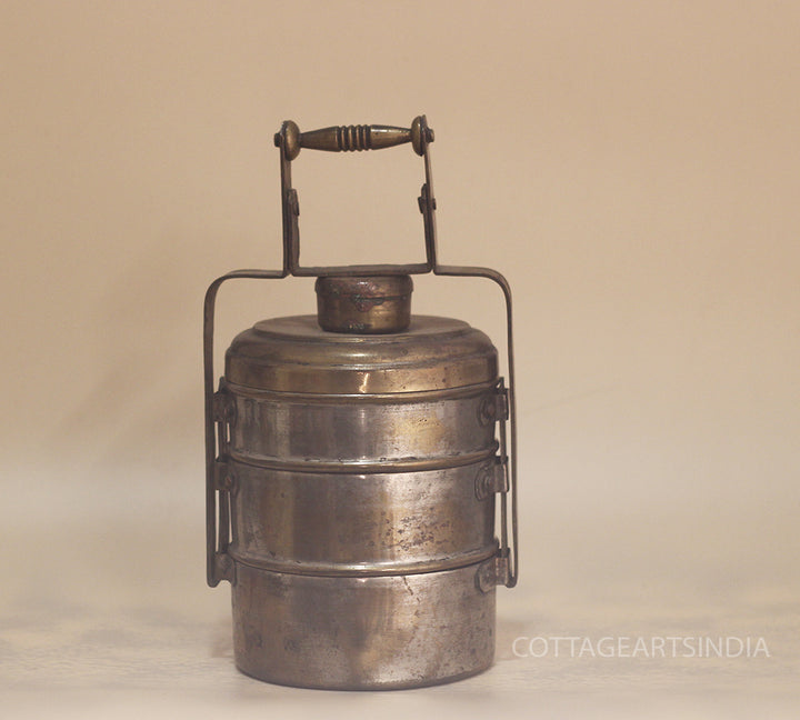 Brass Vintage Tiffin