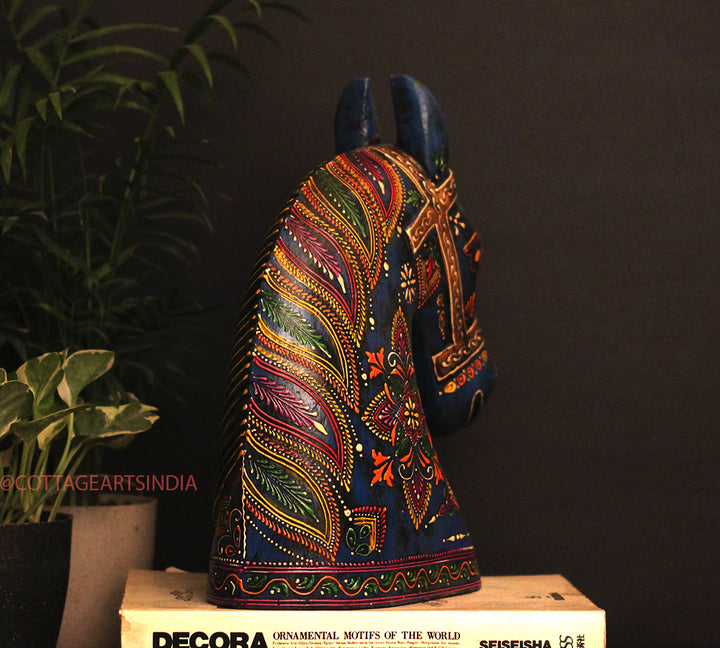 Wooden Horse Head 12.5 "