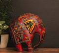 Wooden Elephant Oblique Design 10.5"