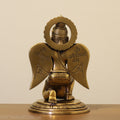 Sitting Brass Garuda with Folded Hands