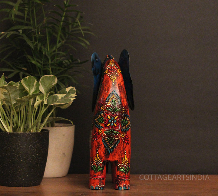 Wooden Elephant Oblique