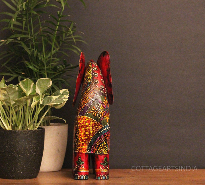 Wooden Elephant 10"