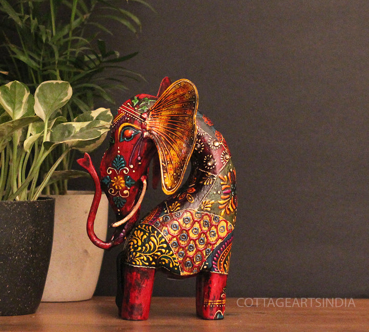 Wooden Elephant 10"