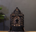 Opulent Brass Jain Tirthankara Temple – Black Antique Finish
