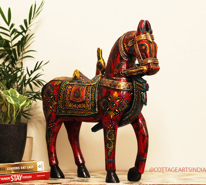 Wooden Horse 15"