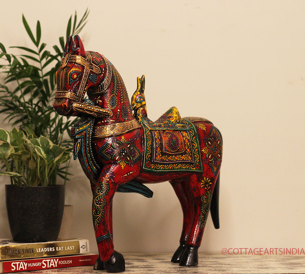 Wooden Horse 15"
