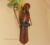 Wooden Hand Painted Parrot
