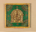 Brass Ashta Lakshmi Wooden Frame (Set of 8 Lakshmi)