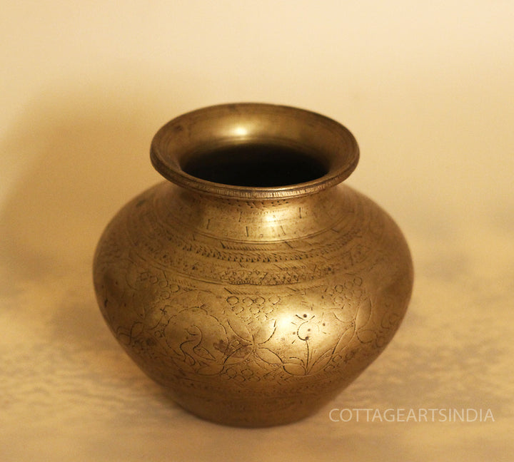 Brass Vintage Pot