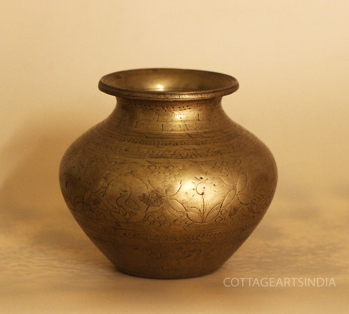 Brass Vintage Pot