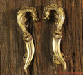 Brass Vyala Door Handle