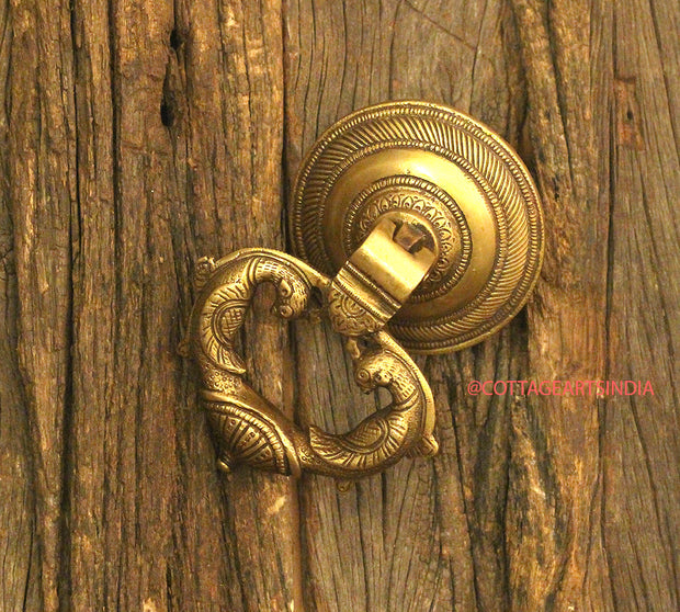 Brass Parrot Door Knocker