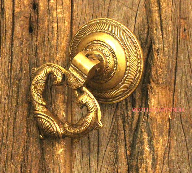 Brass Parrot Door Knocker