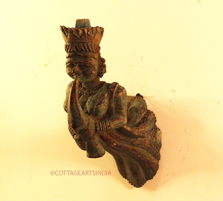 Wood Resin Kathputli Wall Hanging