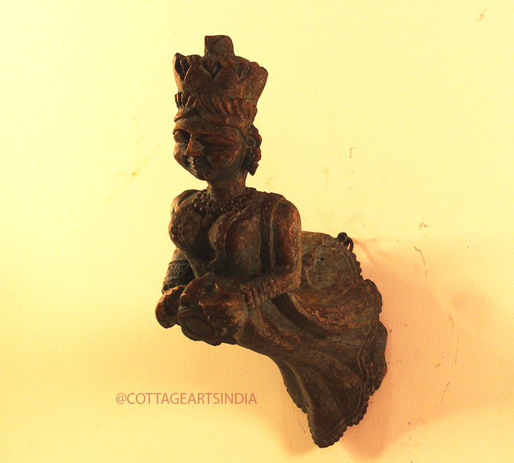 Wood Resin Kathputli Wall Hanging