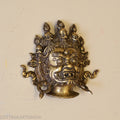 Brass Bhairav Wall Hanging Brass Bhairav