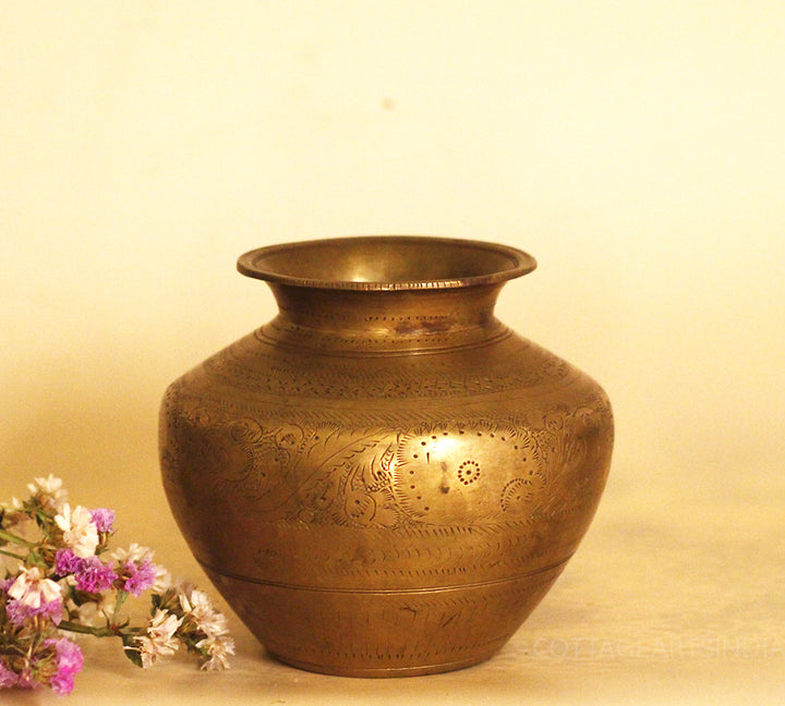 Brass Vintage Pot
