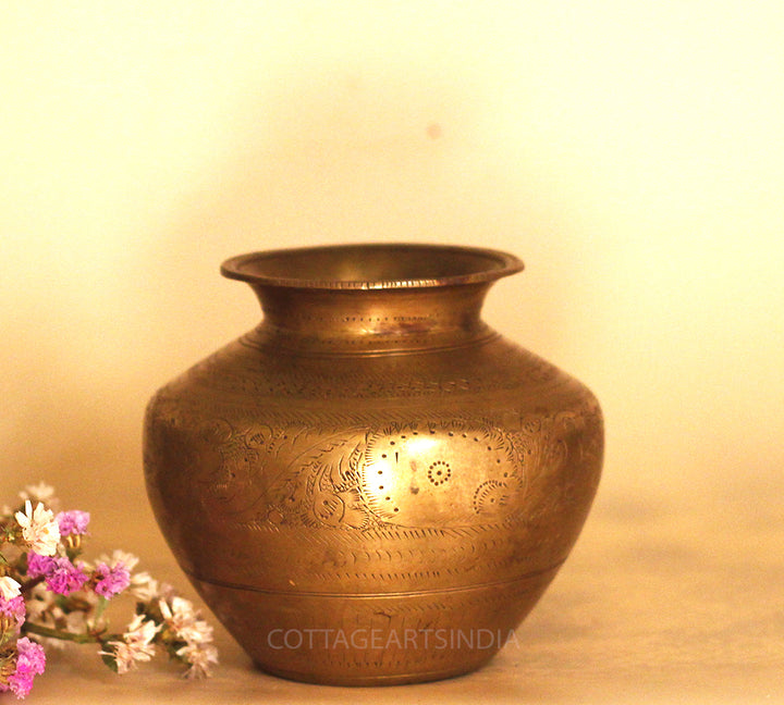 Brass Vintage Pot