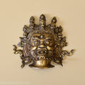 Brass Bhairav Wall Hanging Brass Bhairav