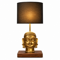 Brass Shiva Head Lamp