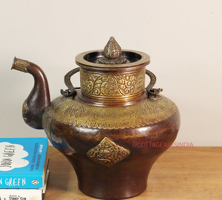Tibetan Brass Kettle