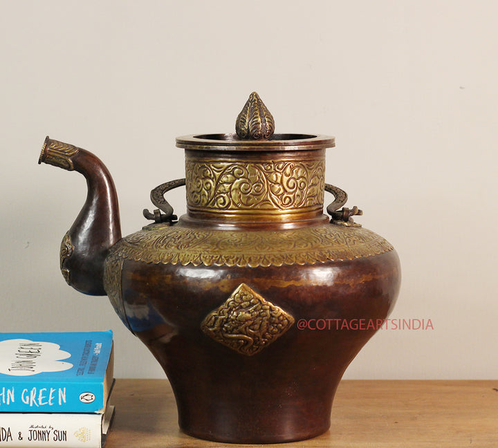 Tibetan Brass Kettle