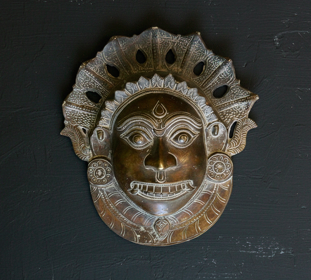 Bronze Panjurli Bhuta Mask