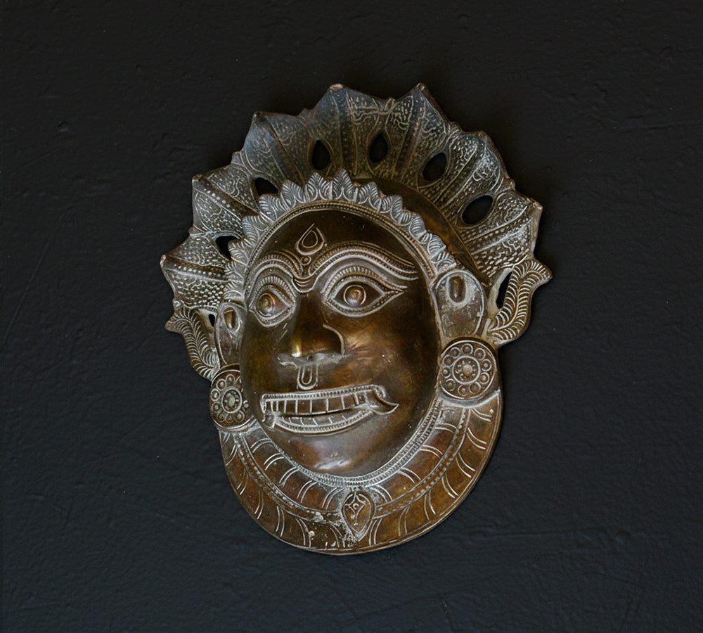 Bronze Panjurli Bhuta Mask