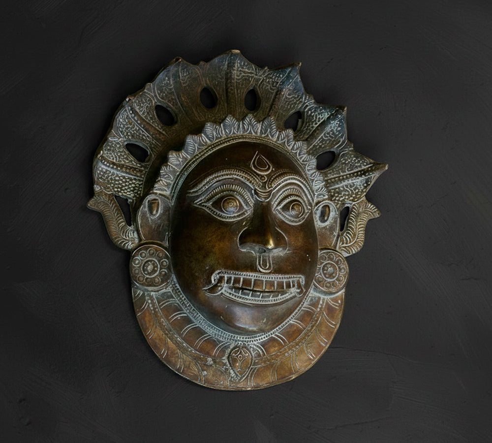 Bronze Panjurli Bhuta Mask