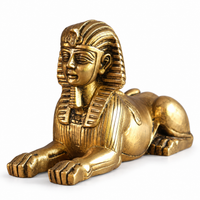Brass Spinx Egyptian Statue