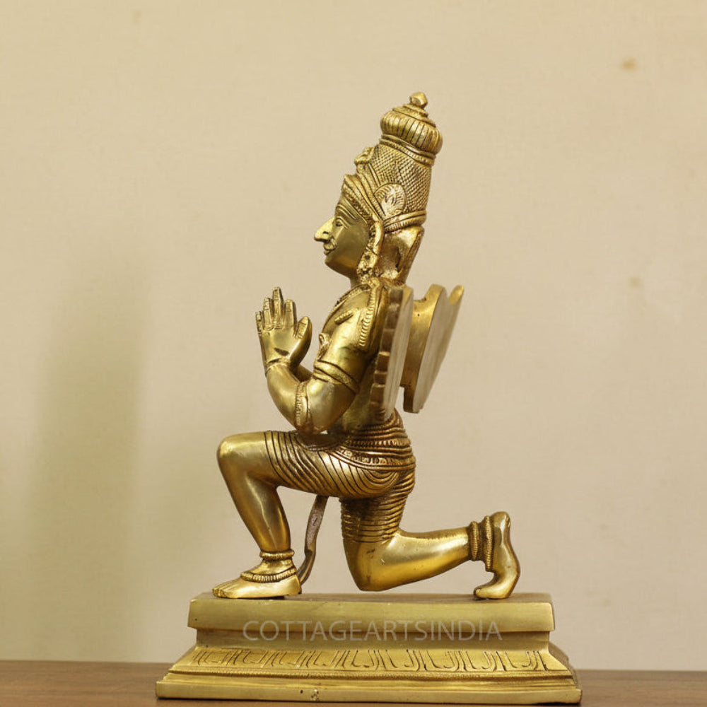 Brass Garuda Sitting