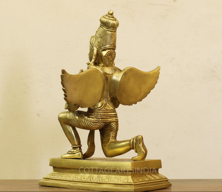 Brass Garuda Sitting