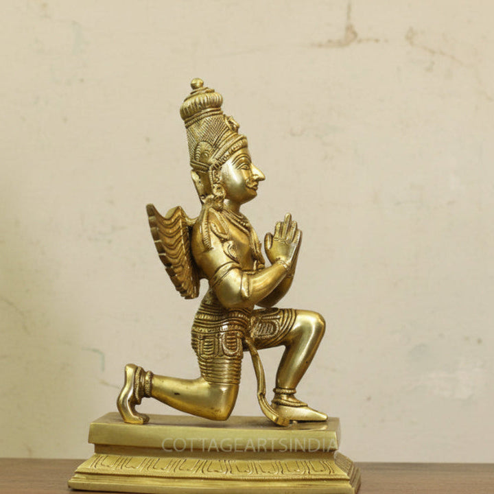Brass Garuda Sitting
