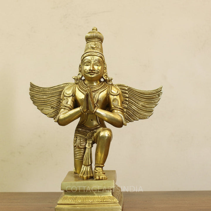 Brass Garuda Sitting
