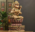 Wooden Hanuman 25"