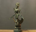 Balinese Bronze  Saraswati On Swan