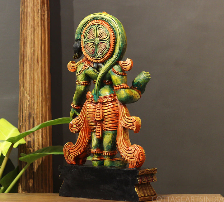 Wooden Hanuman 24"