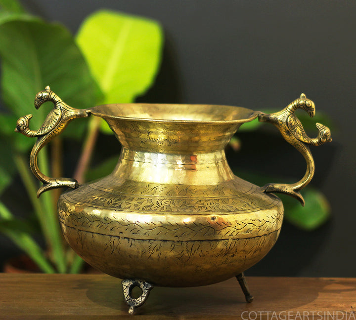 Brass  Vintage Planters