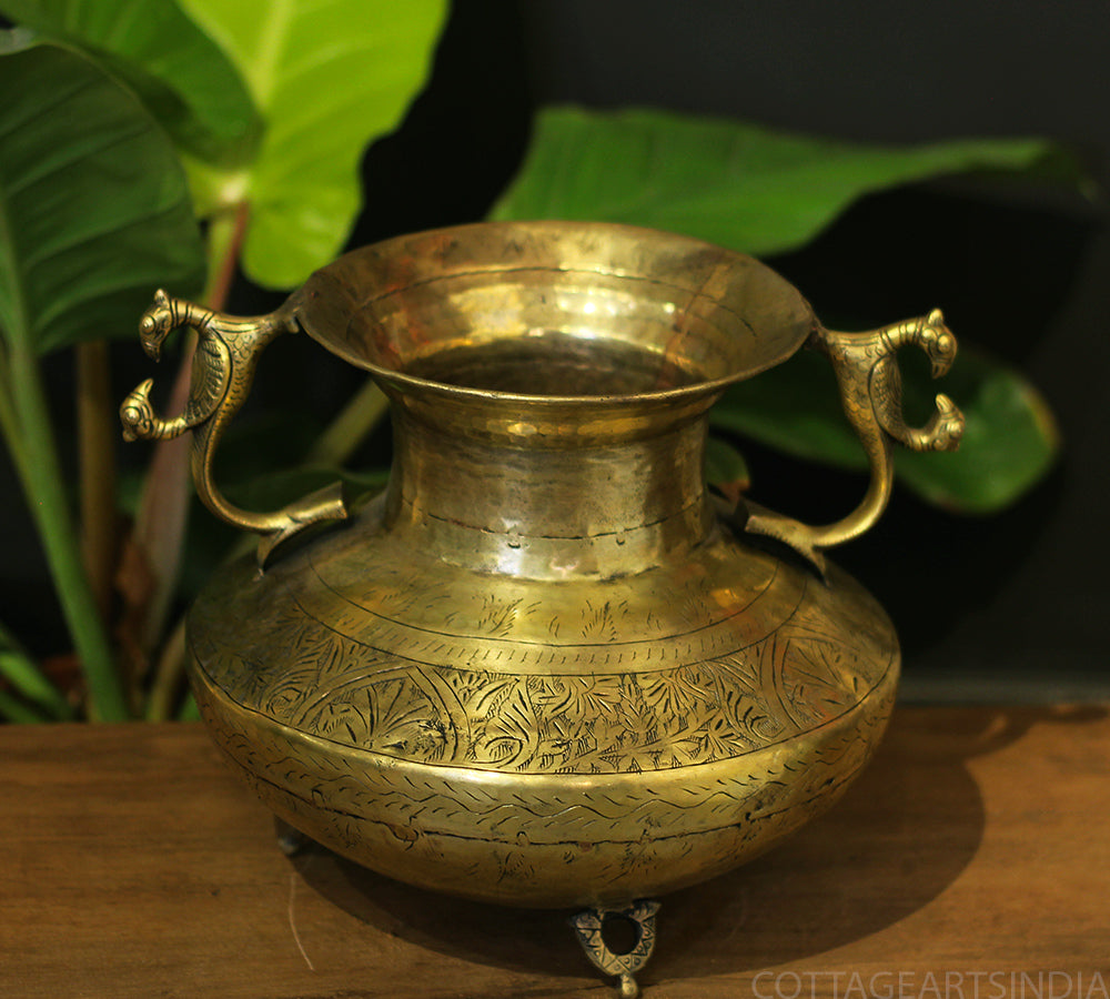 Brass  Vintage Planters