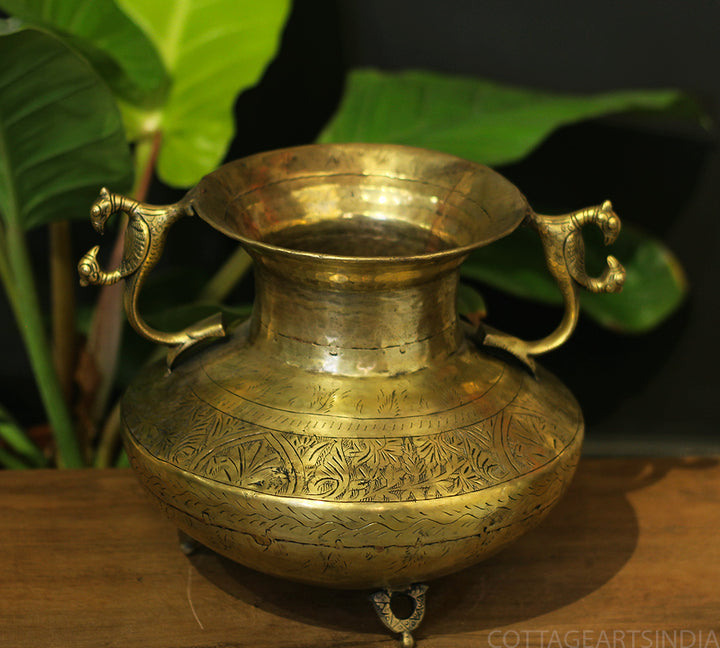 Brass  Vintage Planters
