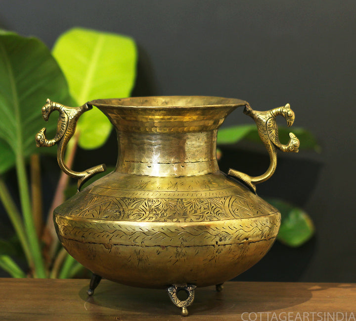 Brass  Vintage Planters