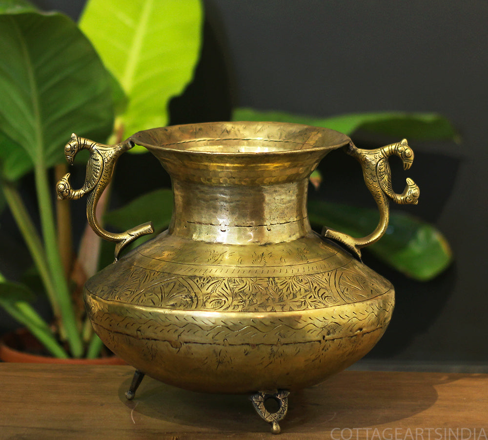 Brass  Vintage Planters