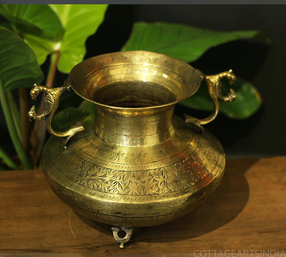 Brass  Vintage Planters