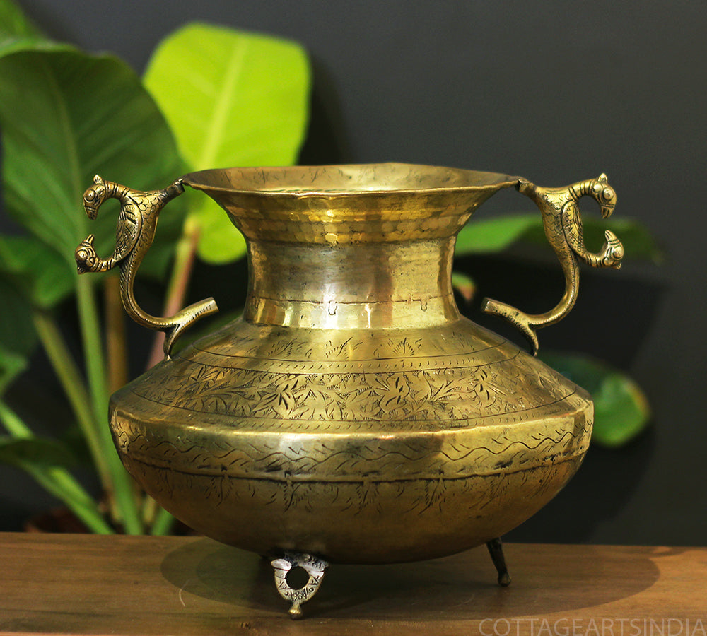 Brass  Vintage Planters