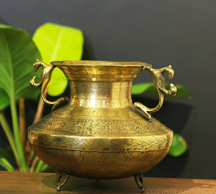 Brass  Vintage Planters