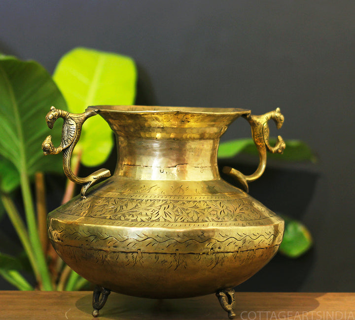 Brass  Vintage Planters