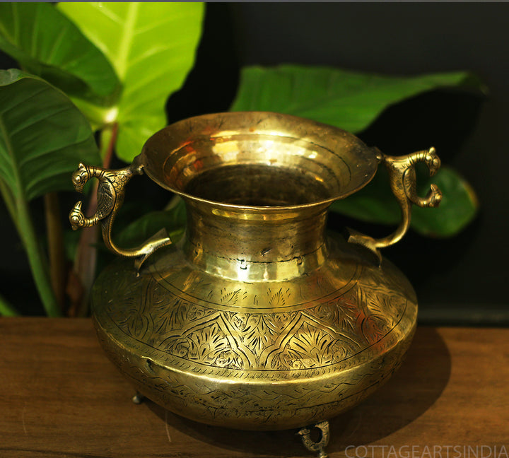 Brass  Vintage Planters